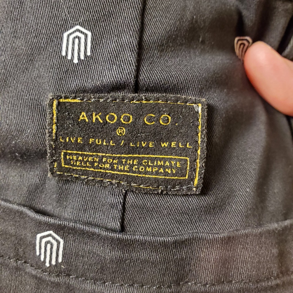 Akoo Standard Fit No Rivals Ascender Pants Mens Black Jogger Style Size 40 - Picture 3 of 15